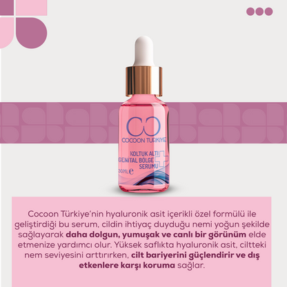 Cocoon Türkiye Koltuk Altı & Genital Bölge Serumu – 30 ml